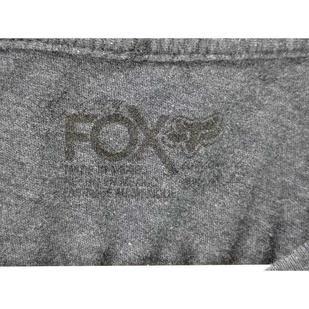 Y2K Fox Women's Large Charcoal Heather Star Gazer Short Sleeve Tee - Picture 5 of 10